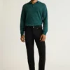 Hudson Long Sleeve Sweater Polo