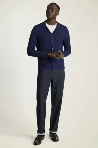 Hudson Long Sleeve Sweater Polo