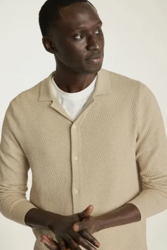 Hudson Long Sleeve Sweater Polo