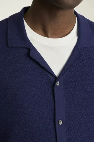 Hudson Long Sleeve Sweater Polo