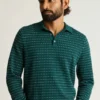 Hudson Long Sleeve Sweater Polo