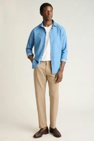 Italian Brushed 5-Pocket Pants