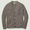 Italian Linen Cotton Cardigan for Men