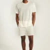 Italian Linen Sweater Tee for Men