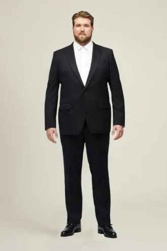 italian performance tuxedo jacket extended sizes 1 330x495 - Italian Performance Tuxedo Jacket Extended Sizes