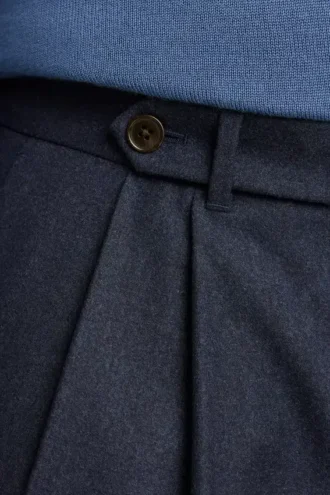 Italian Pleated Wool Trouser