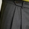 Italian Pleated Wool Trouser