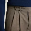 Italian Pleated Wool Trouser