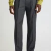 Italian Pleated Wool Trouser