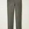 Italian Stretch Brushed Wool Suit Pant