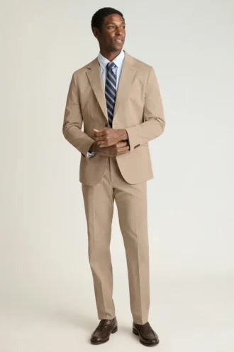 Italian Stretch Cotton Dress Pant