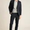 Italian Stretch Cotton Suit Jacket