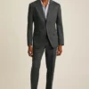 Italian Stretch Linen Suit Jacket