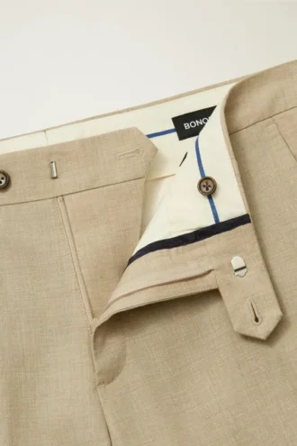 Italian Stretch Linen Suit Pant