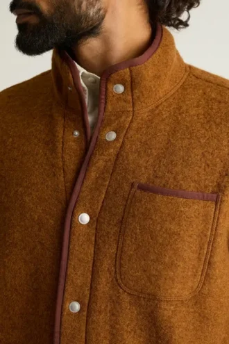 Italian Wool Fleece Jacket