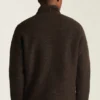 Italian Wool Fleece Quarter Zip