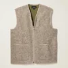 Italian Wool Fleece Vest