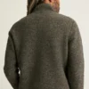 Italian Wool Half Zip Pullover Sweater