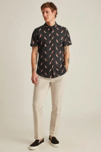 Jersey Riviera Short Sleeve Shirt