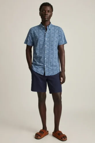 Jersey Riviera Short Sleeve Shirt