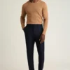 Jetsetter Italian Brushed Wool Dress Pant