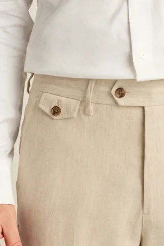 Jetsetter Italian Linen Dress Pant