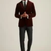 Jetsetter Italian Stretch Velvet Blazer