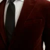 Jetsetter Italian Stretch Velvet Blazer