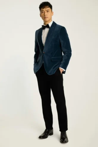 Jetsetter Italian Velvet Blazer