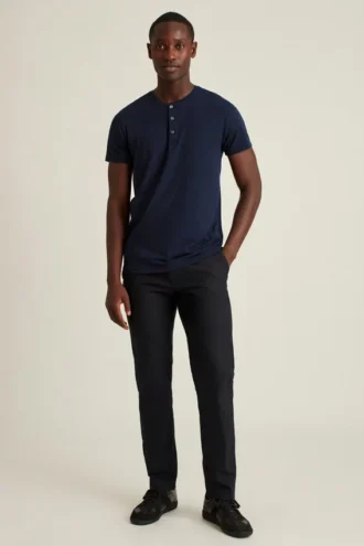 Jetsetter Performance Short Sleeve Henley