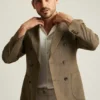 Jetsetter Unconstructed Double Breasted Blazer
