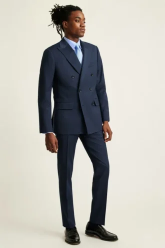 Jetsetter Wool Double-Breasted Blazer