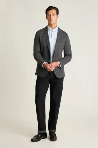 knit blazer 1 9 330x495 - Knit Blazer