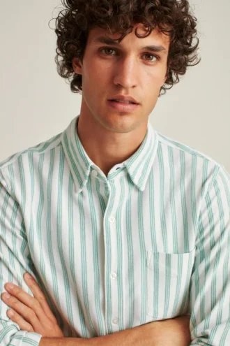 Knit Oxford Shirt
