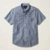 Knit Oxford Short Sleeve Shirt