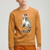 Lemur Fleece Crew Neck