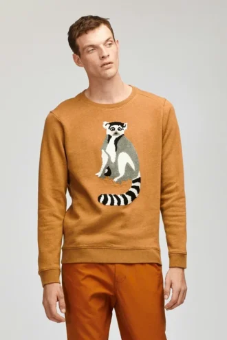 Lemur Fleece Crew Neck
