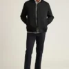 Lightweight Bomber Jacket for Men | Insulated Down-Filled Style