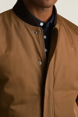 Lightweight Bomber Jacket for Men | Insulated Down-Filled Style