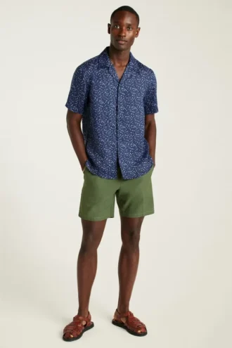 Linen Riviera Cabana Shirt for Men