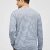 Linen Sweater Tee: Lightweight, Striped Long Sleeve