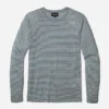 Linen Sweater Tee: Lightweight, Striped Long Sleeve
