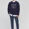 Lion Fleece Crew Neck
