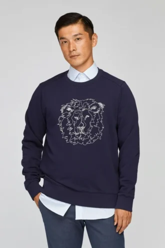 Lion Fleece Crew Neck