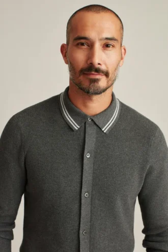 Long Sleeve Cabana Polo