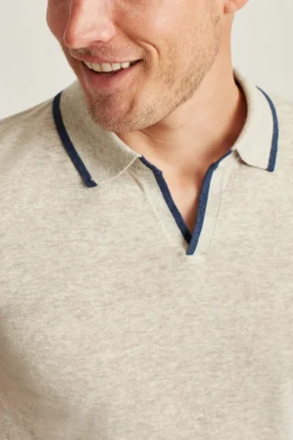 Long Sleeve Sweater Polo