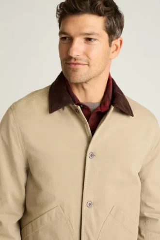 Men’s Canvas Jacket by Bonobos | Flannel-Lined Ranch Workwear