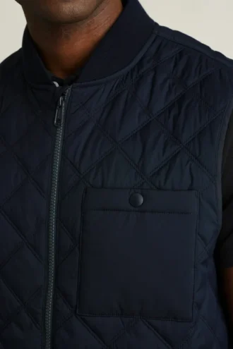 Men’s Quilted Vest by Bonobos | Lightweight Weather-Resistant Layer