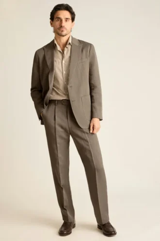 Men’s Relaxed Fit Dress Pants by Bonobos | Pleated Italian Style