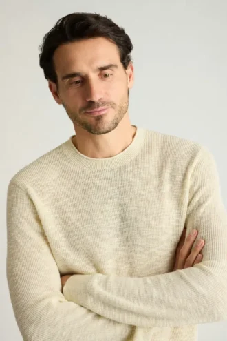 Men’s Roll Neck Sweater by Bonobos | Linen Cotton Transitional Knit